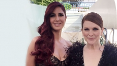 Katrina Strikes A Pose With Julianne Moore At Cannes