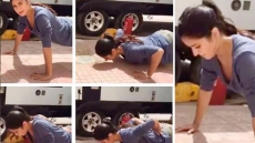 Watch Video: Katrina Kaif Does Perfect Push-ups But There Is Something Fishy About It