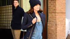 Pregnant Keira Knightley Prefers Loose Clothes