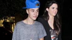 Kendall Jenner leaves party with Justin Bieber?