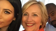 Kim Kardashian Misspels Words In Hillary Clinton Selfie Post