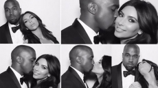 Kim Kardashian Shares Candid Images On First Anniversary With Kanye