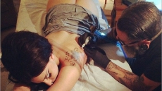 Lady Gaga bares her derriere in a photo