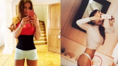 Lindsay Lohan Has ANOTHER Photoshop Fail; Fans Accuse Star Of Editing Picture Of Slim Waist