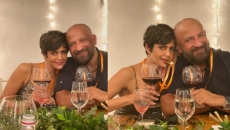 Mandira Bedi shares photos with husband Raj Kaushal