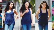 Mila Kunis Spotted With A Baby Bump