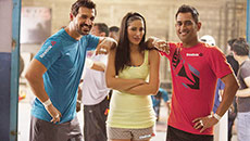 Nargis, John encourage people to imbibe fitness