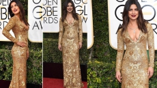 Get Priyanka's Golden Look From Golden Globes