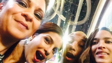 Priyanka Chopra Takes Selfie With Pharrell Williams