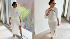 Priyanka Chopra goes all-white to celebrate Pride Month