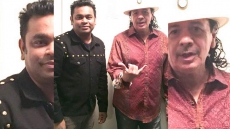 A.R. Rahman Performed With Carlos Santana