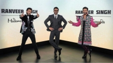 Ranveer Singh unveils his wax figures at Madame Tussauds museum