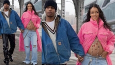 Rihanna is pregnant, debuts bump on stroll with A$AP Rocky