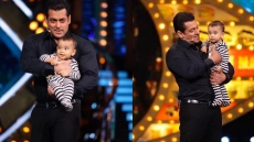 Salman Khan's Little Nephew Ahil Visits His ‘Mamu’ On Bigg Boss 10 Sets