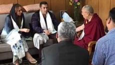 Salman Khan, Iulia Vantur meet Dalai Lama