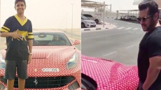 Watch: Salman Khan Drools Over The Customised Ferrari Of A Super-Rich Dubai Kid