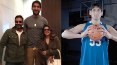 NBA Player Satnam Singh Becomes 'Wall' Between Ajay And Kajol