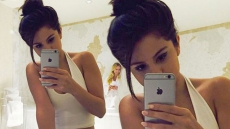 Selena Gomez Takes Selfie In Underwear