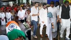 Shashi Kapoor Wrapped In Tricolour For Last Rites, Gets Three-Gun Salute