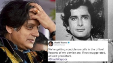 Shashi Kapoor Passes Away, But Shashi Tharoor's Office Gets 'Condolence Calls'