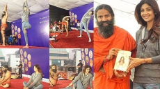 Shilpa 'Thrilled' With Ramdev's Blessings