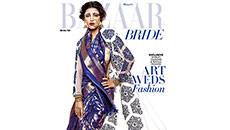 Shruti Haasan flaunts bridal look on Harper's Bazaar cover