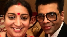 Smriti Irani Blames KJo's Hamper For Her Weight Gain