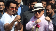 See Pics: Jackie Chan Lands In India For Kung Fu Yoga Promotions, Sonu Sood Plays Host