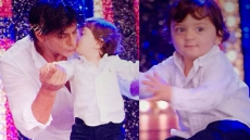 SRK Happy To Show Off Son AbRam's Stardom