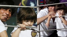 Shah Rukh Khan Celebrates AbRam's Birthday On Plane