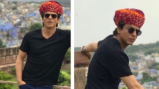 PICS: Shah Rukh Khan Turns A Real Life Guide, Tours Mehrangarh Fort