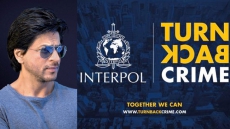 SRK roped in as Interpol 'Turn Back Crime' Ambassador