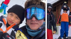 See Pic: When Shah Rukh Khan Went Speed Skiing With 'Champion' Son Abram!