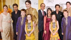 Shah Rukh Khan Meets Justin Trudeau And Family. See Pics