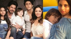 Aww! SRK's Daughter Suhana Khan Hugs Little Brother Abram Khan On His Fourth Birthday