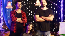 First Look: Superwoman Meets 'dilwale' Varun Dhawan, Rohit, Shetty In Mumbai