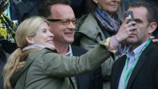 Tom Hanks in Canada, says players at upcoming FIFA 2015 Women's World Cup deserve grass