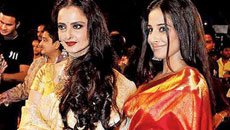 Vidya Balan's Eternal Moment With Rekha