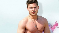 Zac Efron, Sami Miro attend Halloween party