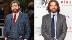 Zach Galifianakis Slims Down, Sports Man Bun