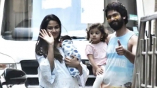 PIC: Shahid Kapoor, Mira And Misha Take Baby Zain Home, Feel Complete With His Arrival