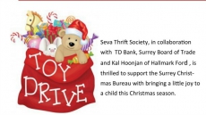 Toy Drive by Seva Thrift Store
