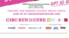 Surrey Canadian Cancer Society CIBC Run for the Cure