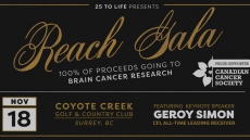 Reach Gala to raise funds for the Canadian Cancer Society