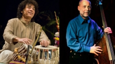 Tabla Master Zakir Husain with Esteemed Jazz Bassist Dave Holland in Crosscurrents