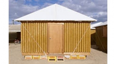Vancouver Art Gallery presents full-size version of the Kobe Paper Log House with Offsite: Shigeru B