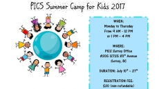 PICS summer camp for kids