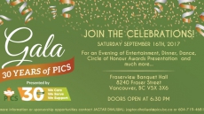 PICS 30th anniversary gala