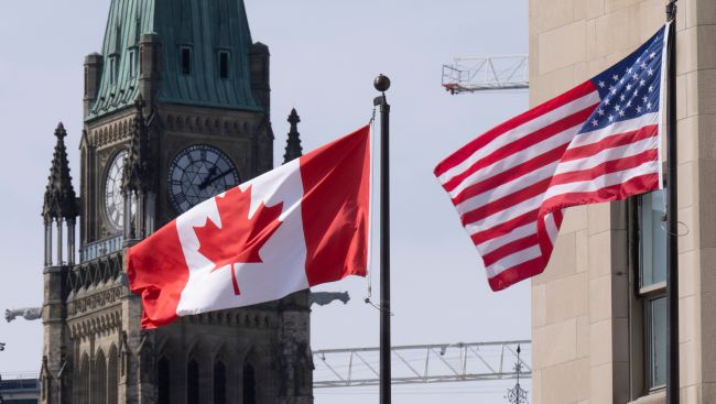 Canada-U.S. trade down almost $2 billion since early 2024