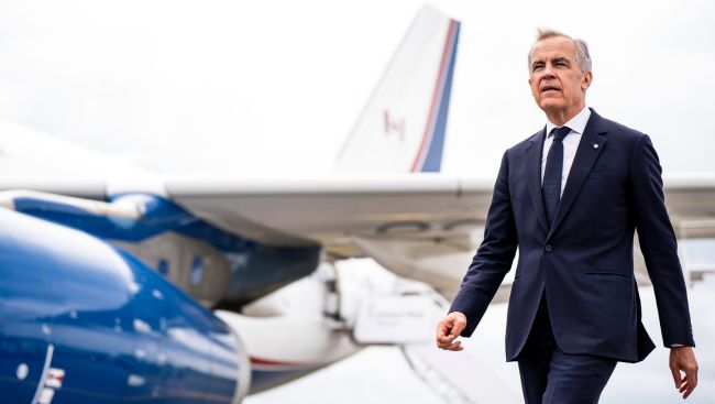 Carney arrives in France for G7 summit after Trump says deal reached with Iran